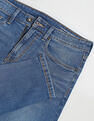 Flying Machine Slash Slim Tapered Fit Jeans