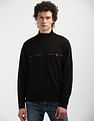 Calvin Klein Logo Repeat Zip Through Sweatshirt