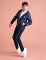 U.S. Polo Assn. Kids Hooded Solid Puffer Jacket