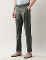 Arrow Solid Dobby Autoflex Trousers