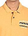 U.S. Polo Assn. Denim Co. Short Sleeve Heathered Polo Shirt