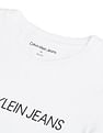 Calvin Klein Jeans Women Assorted Pure Cotton Slim Fit T-Shirt - Pack Of 2