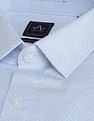 Arrow Textured Manhattan Slim Fit Ceremonial Shirt