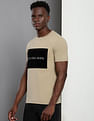 Calvin Klein Institutional Flock Print T-Shirt