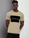 Calvin Klein Institutional Flock Print T-Shirt