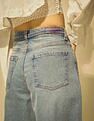 Flying Machine Women K-Street X Baggy Balloon Fit Belt Tie Up Jeans