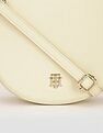 Tommy Hilfiger Solid Yellow PU Sling Bags