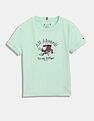 Tommy Hilfiger Kids Girls Graphic Regular-Fit Cotton T-Shirt