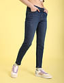 Flying Machine Women Victoria Skinny Fit Lightly Distressed Jeans