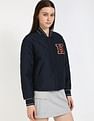 Tommy Hilfiger Regular-Fit Polyester Baseball Collar Bomber Jacket