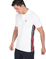 Arrow Sports Ribbed Collar Striped Polo Shirts