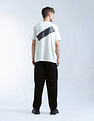 Flying Machine Mid Rise Twill Loose Fit Cargos