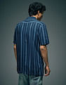 Flying Machine Vertical Striped Original Cuban Shirt