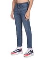 Flying Machine Stone Wash Slash Slim Tapered Fit Jeans