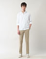 Arrow Sport Solid Pure Cotton Tailored Fit Shirt