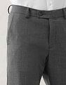 Arrow Solid Regular Fit Trousers
