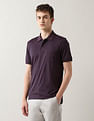 Arrow Textured Regular Fit Polo Shirt