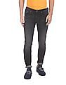 Flying Machine Jackson Skinny Fit Mid Waist Washed Jeans