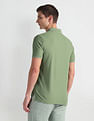 Arrow Sports Textured Logo Polo Shirt