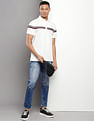 Tommy Hilfiger Transitional Cotton Brand Stripe Polo Shirt