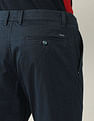 Arrow Sport Regular Fit Solid Mid Rise Trousers