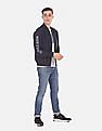 U.S. Polo Assn. Men Navy Solid Bomber Jacket