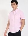 Tommy Hilfiger Solid Regular-Fit Cotton Shirt