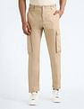 Flying Machine Solid Cargo Pants