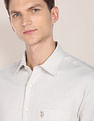 U.S. Polo Assn. Dobby Heathered Cotton Casual Shirt