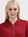 Calvin Klein Brand Badge Hood Sweatshirt
