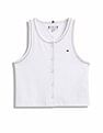 Tommy Hilfiger Kids Girls Texture Slim-Fit Cotton T-Shirt