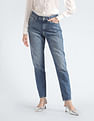 Calvin Klein Mid Rise Mom Fit Jeans