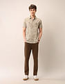 U.S. Polo Assn. Denim Co. Tropical Printed Regular Fit Shirt
