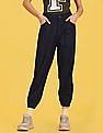 Flying Machine Women High Rise Rinsed Jogger Jeans