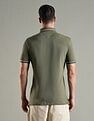 Tommy Hilfiger Kids Solid Slim Fit Cotton Polo T-Shirt
