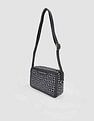 Tommy Hilfiger Printed Blue Polyester Sling Bags