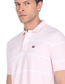 Arrow Sports Pocket Striped Polo Shirt