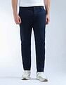 Flying Machine Mid Rise Slash Slim Tapered Fit Trouser