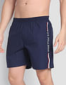USPA Innerwear Brand Stripe Dual Pocket IYAX Boxers - Pack Of 1