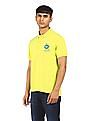 U.S. Polo Assn. Green Short Sleeve Solid Polo Shirt