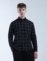 Flying Machine Grid Tattersall Checked Original Shirt