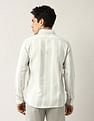 Arrow Sport Vertical Striped Slim Fit Shirt