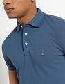 Tommy Hilfiger Solid Slim-Fit Cotton Polo Shirt