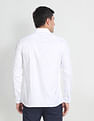 Arrow Newyork Self Design Satin Formal Shirt