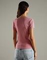 Tommy Hilfiger Solid Slim Fit Cotton T-Shirt