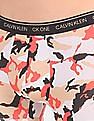 Calvin Klein Underwear Men Multi Colour Camo Print Cotton Stretch Trunks