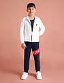 U.S. Polo Assn. Kids Mock Neck England Embroidered Sweatshirt