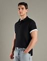 Tommy Hilfiger Solid Slim-Fit Cotton Polo T-Shirt