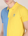U.S. Polo Assn. Colour Block Cotton Polo Shirt