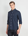 U.S. Polo Assn. Denim Co. Solid Linen Cotton Shirt